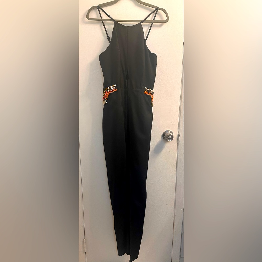 Barely Worn Beaded High Low Dress Size Small